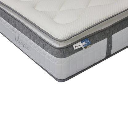 Στρώμα Utopia Pocket Spring με Ανώστρωμα 30-32εκ 90x190εκ