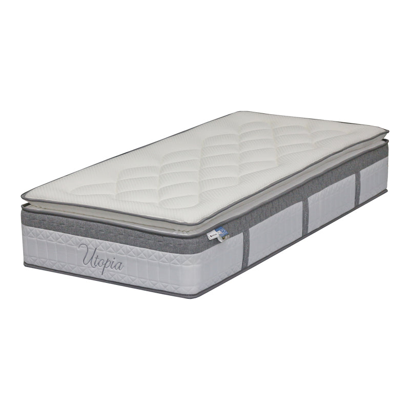 Στρώμα Utopia Pocket Spring με Ανώστρωμα 30-32εκ 90x190εκ