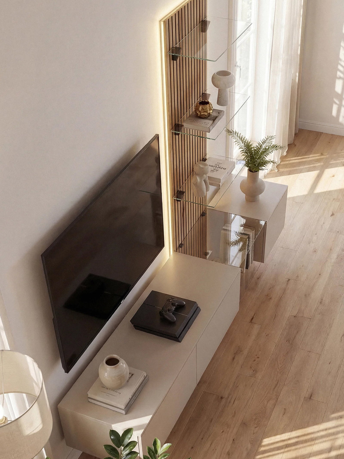 Σύνθετο Σαλονιού Luxera 220x40x160