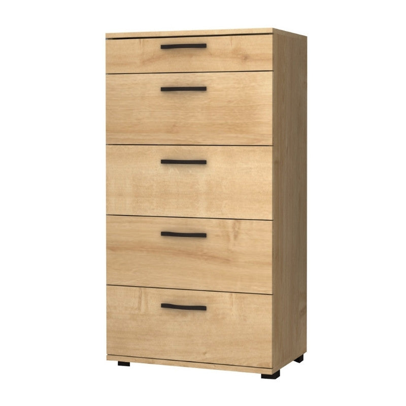 Συρταριέρα Helia Χρώμα Φυσικό Οξιάς 60x44x108