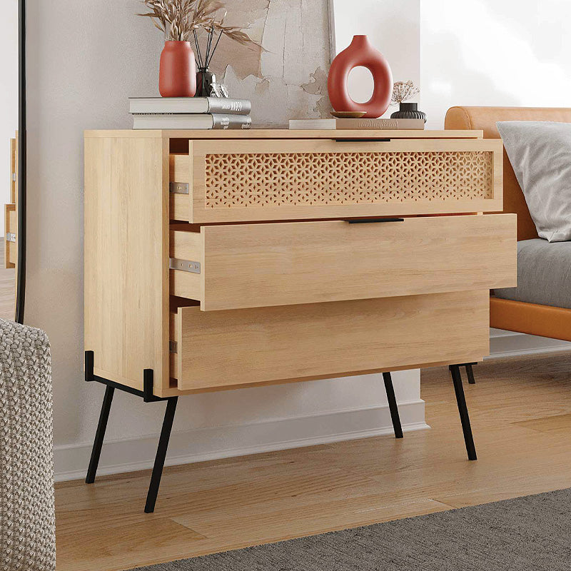 Συρταριέρα Naive Χρώμα Sapphire Oak 93,1x40x83,1
