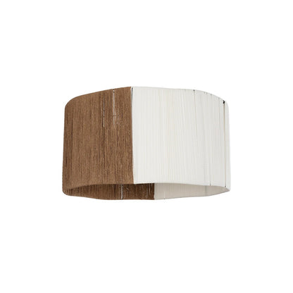 TAG 205-0060 Boho Κρεμαστό Φωτιστικό Οροφής με Ντουί 1 x E27 AC 220-240V IP20 - Μπεζ & Καφέ - M60 x Π60 x 35