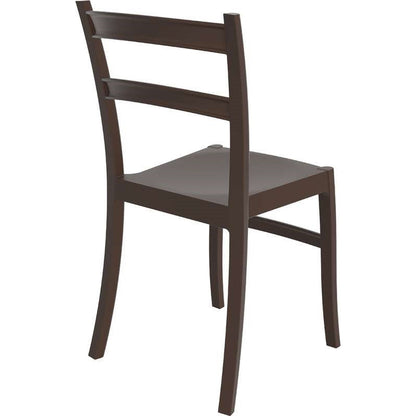TIFFANY DARK BROWN ΚΑΡΕΚΛΑ ΠΟΛ/ΝΙΟΥ 45x51x85