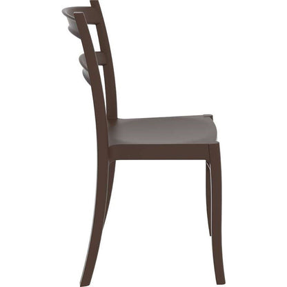 TIFFANY DARK BROWN ΚΑΡΕΚΛΑ ΠΟΛ/ΝΙΟΥ 45x51x85