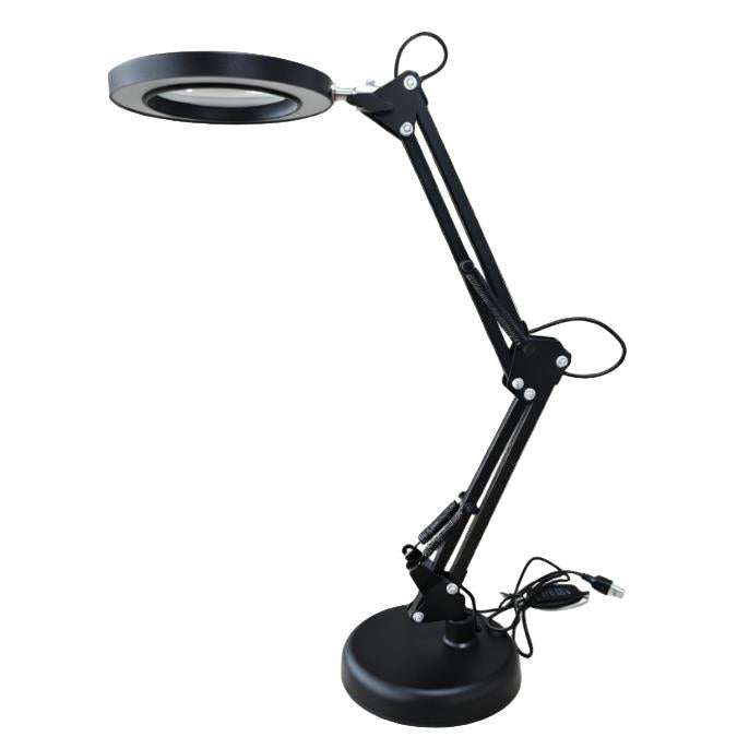 TLC 018 ΠΟΡΤΑΤΙΦ ΓΡΑΦΕΙΟΥ ΜΑΥΡΟ ΜΕ ΜΕΓΕΝΘΥΤΙΚΟ ΦΑΚΟ LED, DIMMER, CCT Φ15x60