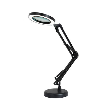 TLC 018 ΠΟΡΤΑΤΙΦ ΓΡΑΦΕΙΟΥ ΜΑΥΡΟ ΜΕ ΜΕΓΕΝΘΥΤΙΚΟ ΦΑΚΟ LED, DIMMER, CCT Φ15x60