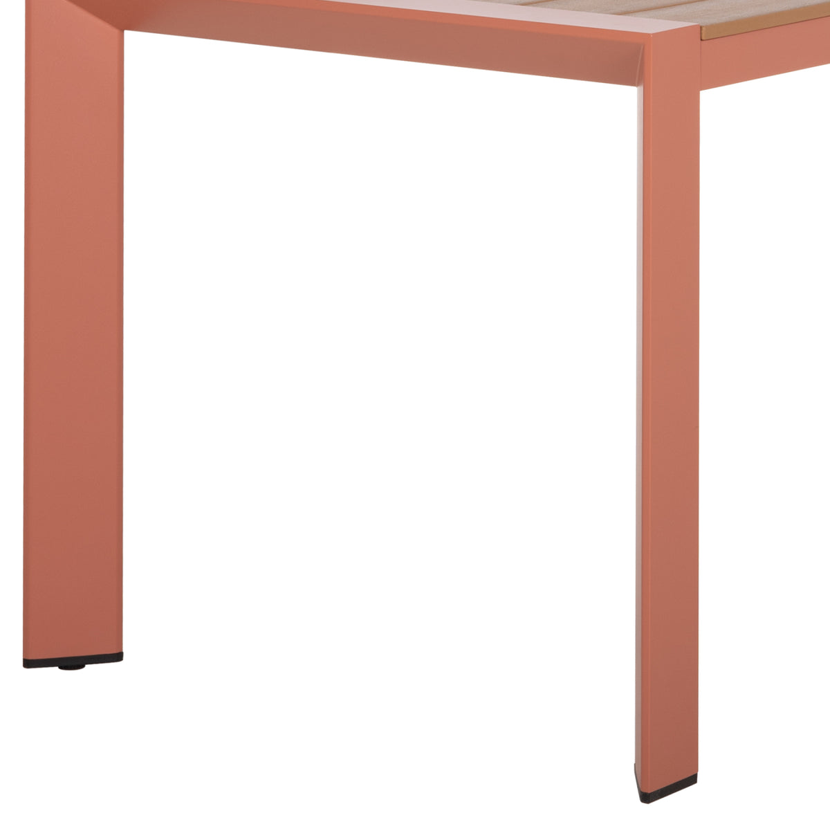 ΤΡΑΠΕΖΙ ΕΞΩΤ. ΧΩΡΟΥ GOYA ΑΛΟΥΜΙΝΙΟ ΣE TERRACOTTA & POLYWOOD 160x80x75