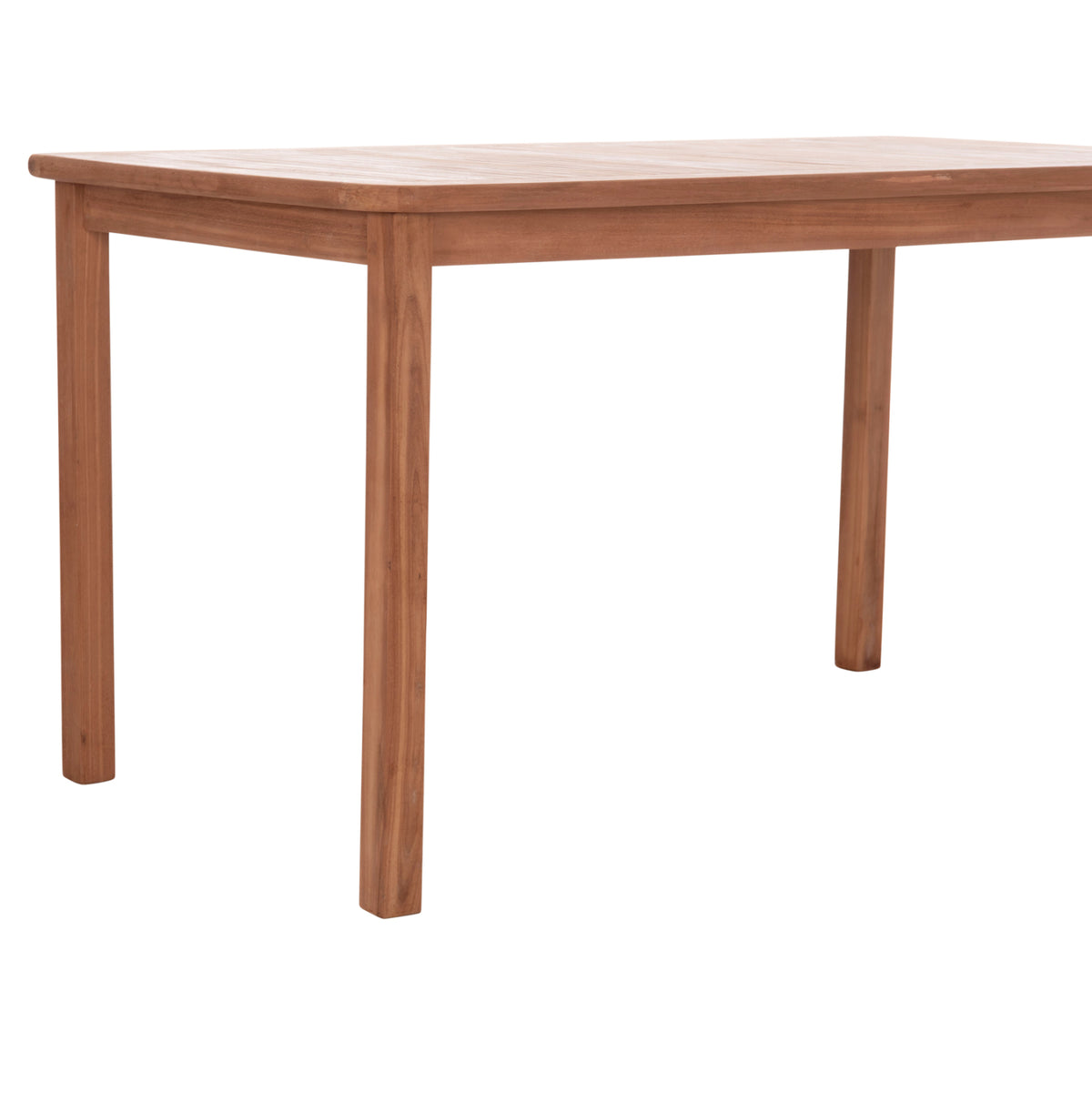 ΤΡΑΠΕΖΙ ΟΡΘΟΓΩΝΙΟ PRESSCOT ΞΥΛΟ TEAK ΦΥΣΙΚΟ 140x80x76