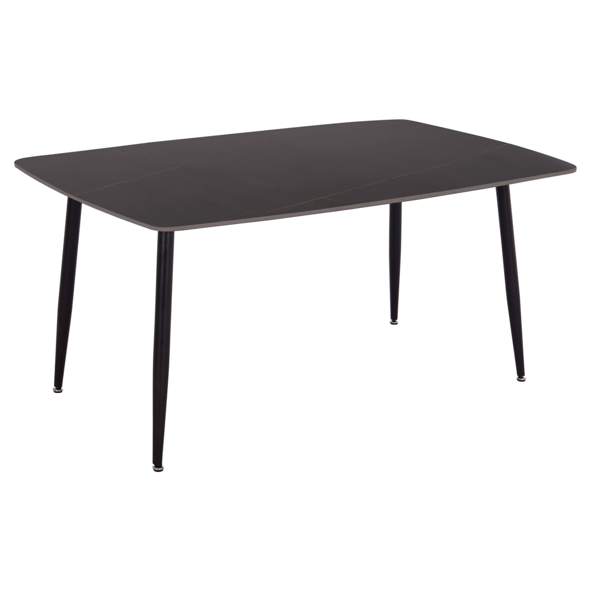 ΤΡΑΠΕΖΙ RAVEN ΚΕΡΑΜΙΚΟ TOP ΜΕ ΟΨΗ ΜΑΥΡΟ ΜΑΡΜΑΡΟ 160x80x74