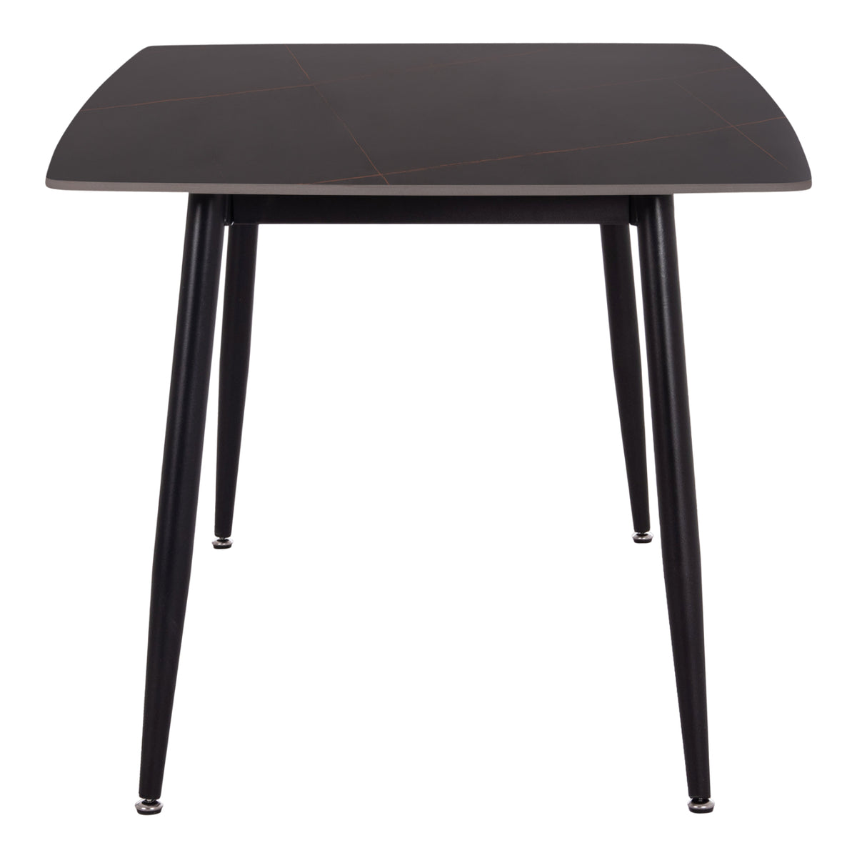 ΤΡΑΠΕΖΙ RAVEN ΚΕΡΑΜΙΚΟ TOP ΜΕ ΟΨΗ ΜΑΥΡΟ ΜΑΡΜΑΡΟ 160x80x74