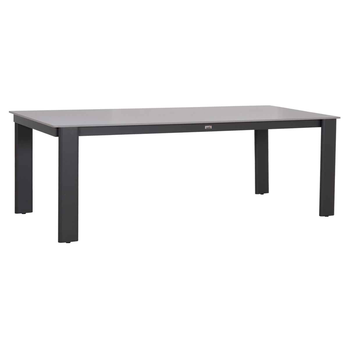 ΤΡΑΠΕΖΙ ΤΡΑΠΕΖΑΡΙΑΣ PUNDER ΓΚΡΙ ΑΛΟΥΜΙΝΙΟ SINTERED STONE TOP 220x100x76