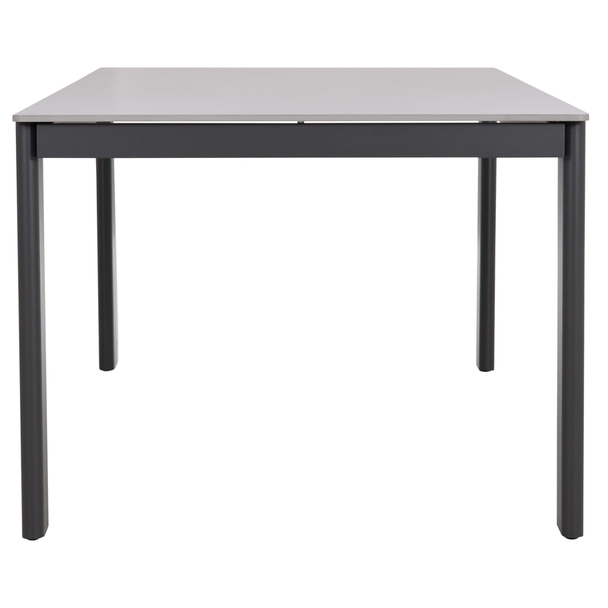 ΤΡΑΠΕΖΙ ΤΡΑΠΕΖΑΡΙΑΣ PUNDER ΓΚΡΙ ΑΛΟΥΜΙΝΙΟ SINTERED STONE TOP 220x100x76