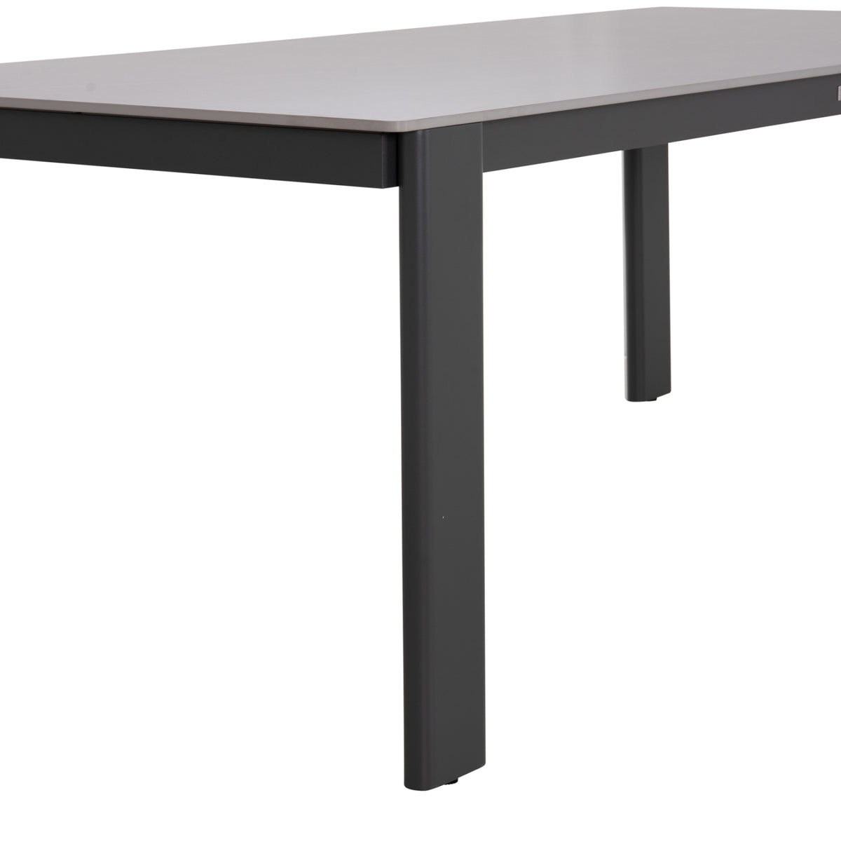 ΤΡΑΠΕΖΙ ΤΡΑΠΕΖΑΡΙΑΣ PUNDER ΓΚΡΙ ΑΛΟΥΜΙΝΙΟ SINTERED STONE TOP 220x100x76