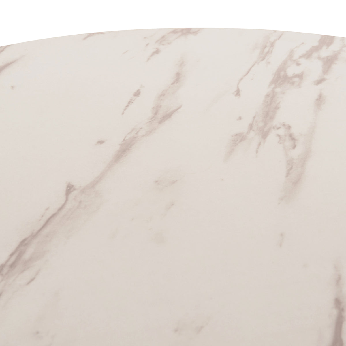ΤΡΑΠΕΖΙ ΤΡΑΠΕΖΑΡΙΑΣ ROLLO ΣΤΡΟΓΓΥΛΟ WHITE MARBLE Φ90x74