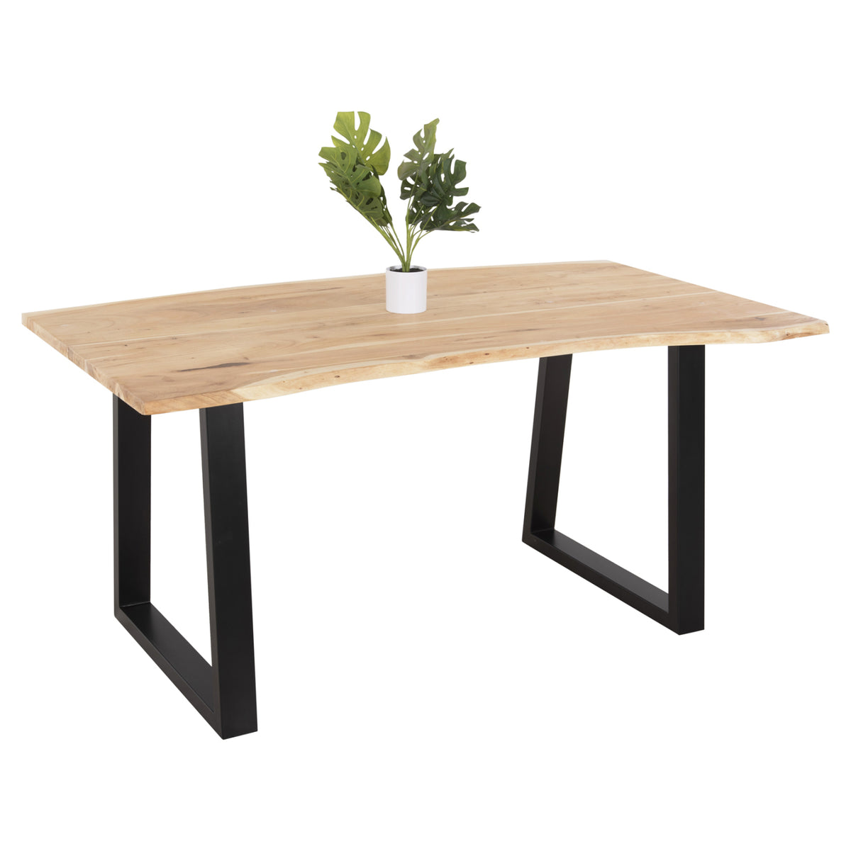 ΤΡΑΠΕΖΙ ΤΡΑΠΕΖΑΡΙΑΣ SOFIA SLIM ΜΑΣΙΦ ΞΥΛΟ ΑΚΑΚΙΑΣ 160x92x78