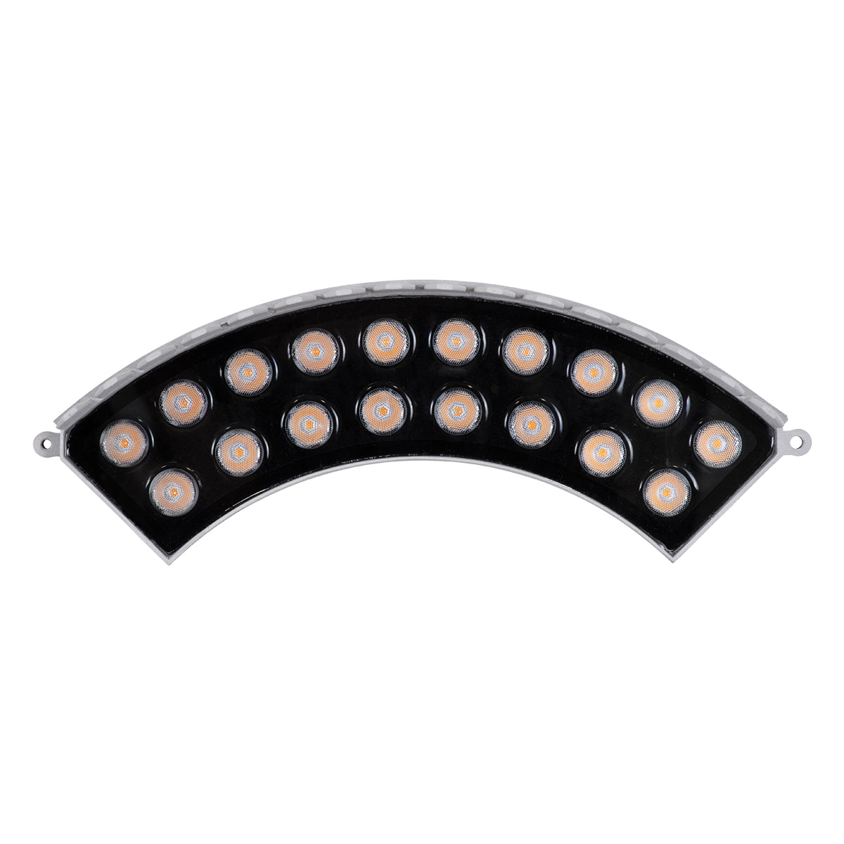 TREELIGHT-JINA 90697 Κυρτή Μπάρα Φωτισμού Wall Washer για Φυτά - Δέντρα LED 18W 1530lm 10° DC 24V Αδιάβροχο IP65 Πορτοκαλί 2200K Dimmable - Γκρι Ανθρακί - Μ29 x Π11 x Υ10.5