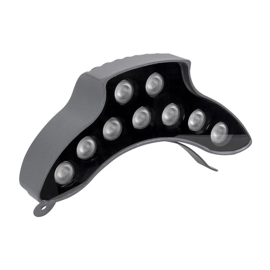TREELIGHT-PINA 90682 Κυρτή Μπάρα Φωτισμού Wall Washer για Φυτά - Δέντρα LED 9W 990lm 30° DC 24V Αδιάβροχο IP65 Θερμό Λευκό 2700K Dimmable - Γκρι Ανθρακί - Μ20.5 x Π5.5 x Υ12