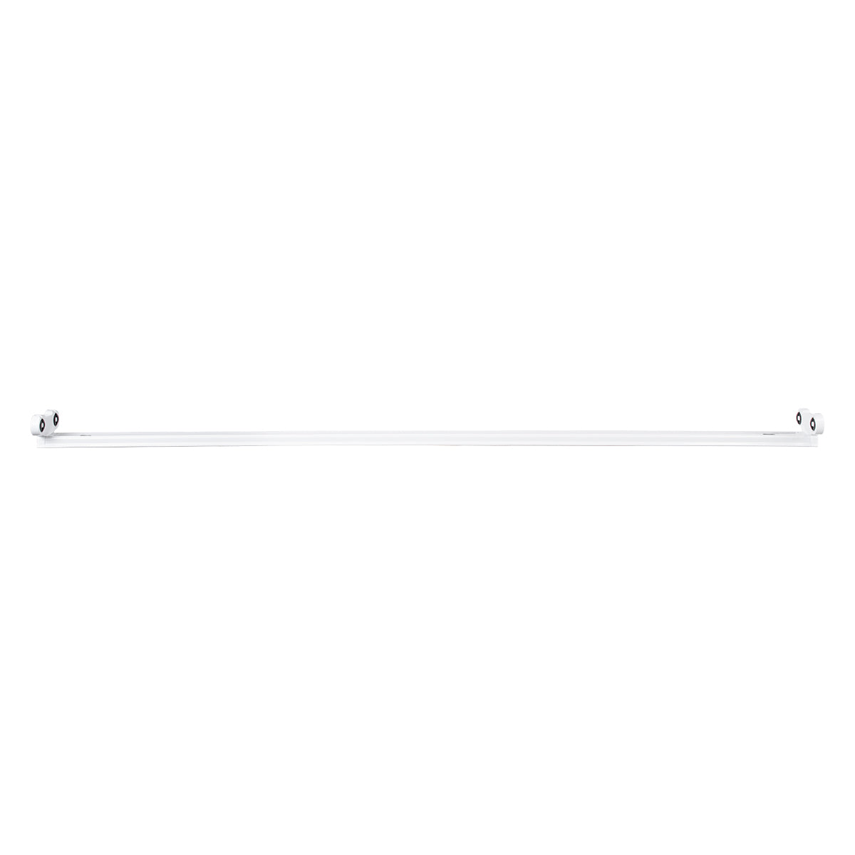 TUBATO 60152 Μεταλλικό Σκαφάκι για 2 x Λάμπες 90CM T8 G13 LED AC 220-240V IP20 Μ90 x Π7.2 x Υ4cm
