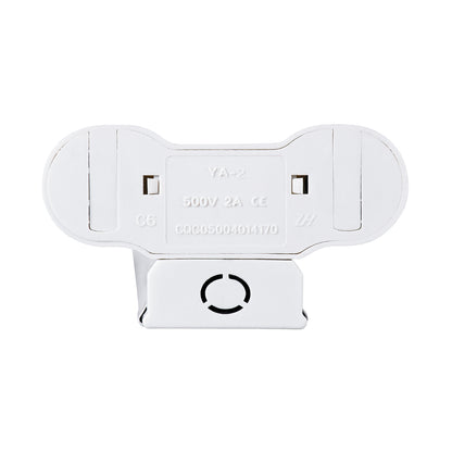 TUBATO 60152 Μεταλλικό Σκαφάκι για 2 x Λάμπες 90CM T8 G13 LED AC 220-240V IP20 Μ90 x Π7.2 x Υ4cm