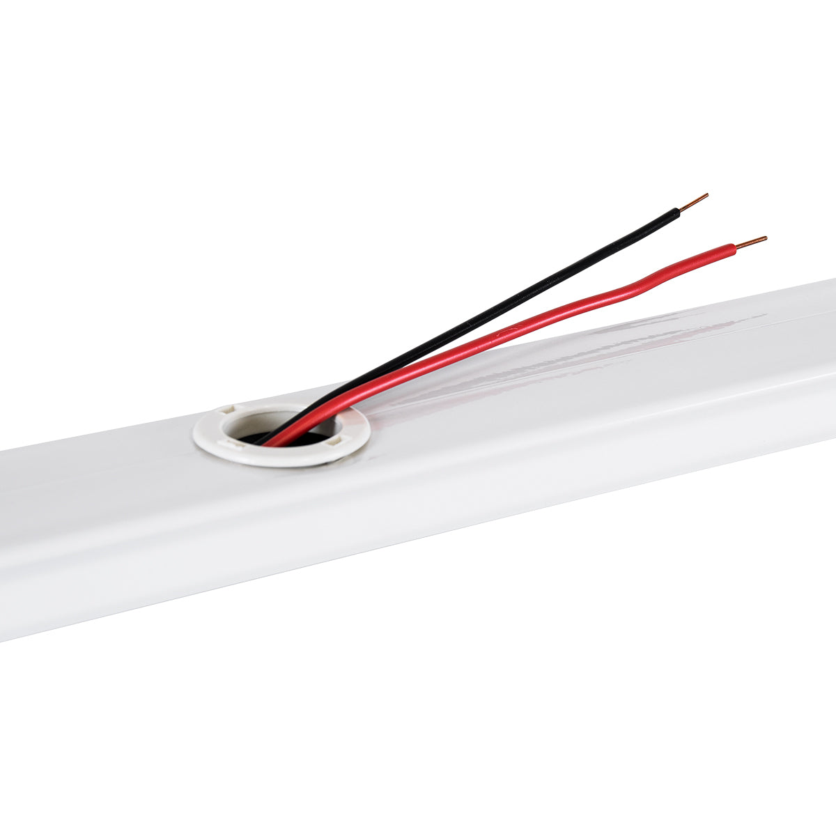 TUBATO 60152 Μεταλλικό Σκαφάκι για 2 x Λάμπες 90CM T8 G13 LED AC 220-240V IP20 Μ90 x Π7.2 x Υ4cm