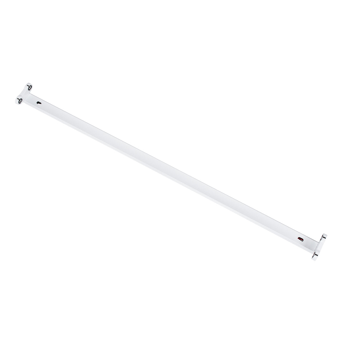 TUBATO 60152 Μεταλλικό Σκαφάκι για 2 x Λάμπες 90CM T8 G13 LED AC 220-240V IP20 Μ90 x Π7.2 x Υ4cm