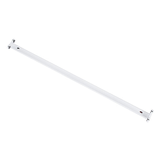 TUBATO 60152 Μεταλλικό Σκαφάκι για 2 x Λάμπες 90CM T8 G13 LED AC 220-240V IP20 Μ90 x Π7.2 x Υ4cm