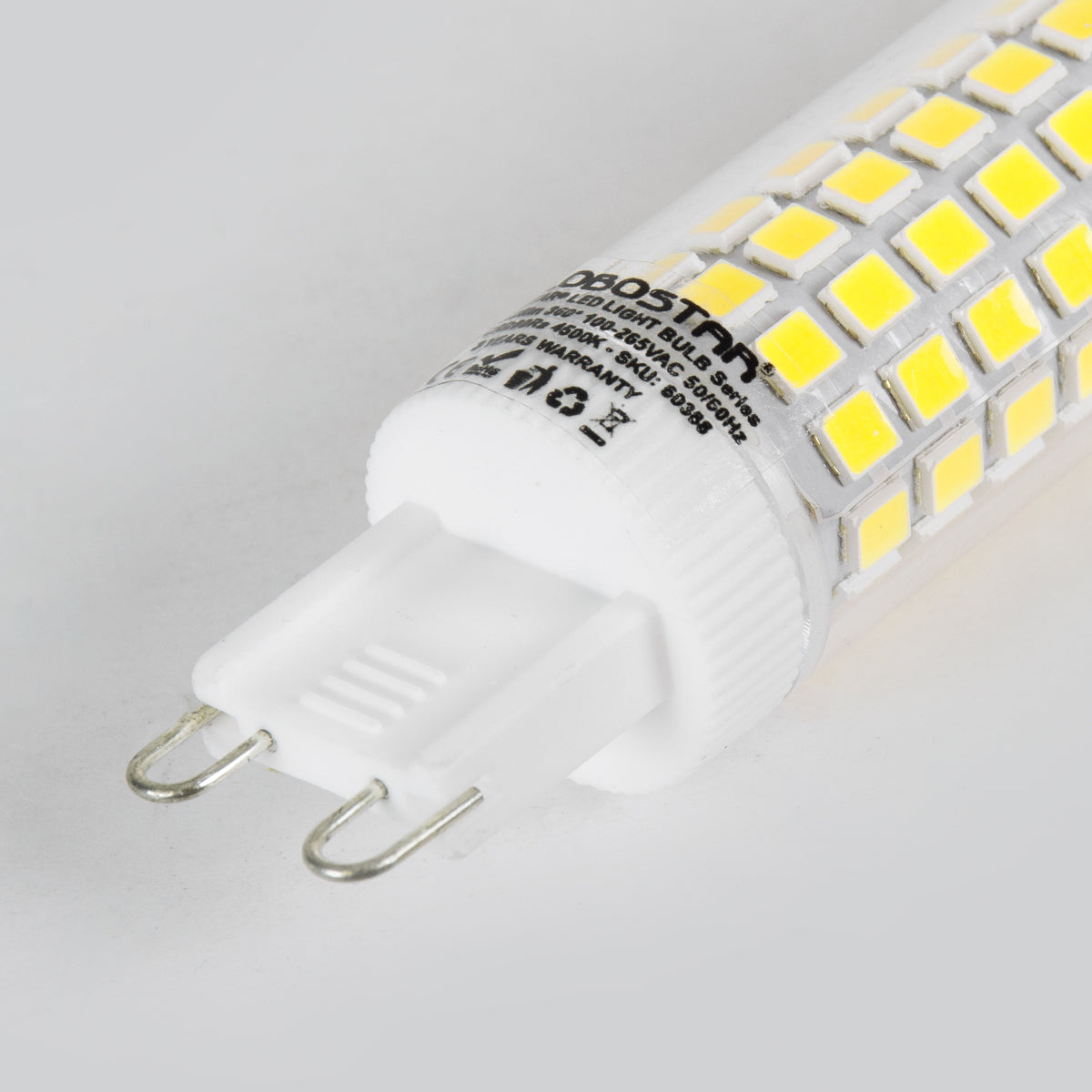 TUBITO 60387 Λάμπα G9 LED 8W 1168lm 360° AC 220-240V IP20 Ψυχρό Λευκό 6000K - Lumileds SMD Chip - Μ1.9 x Π1.9 x Υ7.5