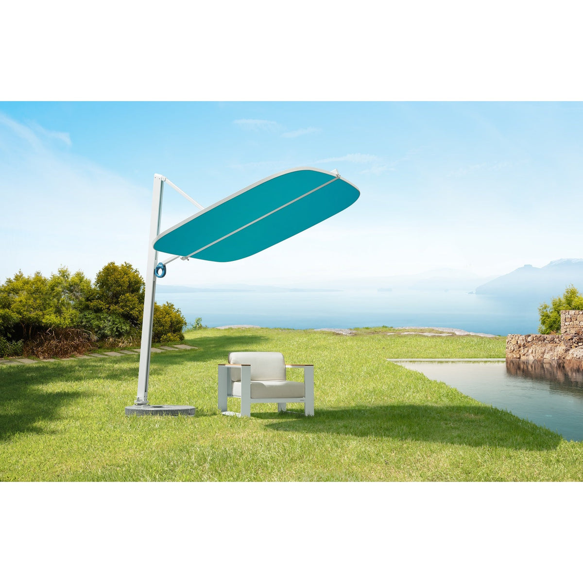 Tekno/R Ομπρέλα Τιρκουάζ 205x273x283