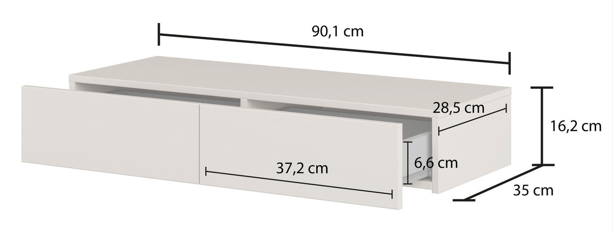 Τουαλέτα Colmano 90x35x16