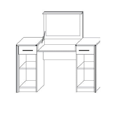 Τουαλέτα Scarlet Σονόμα-Βέγκε 122x46x76-117.5