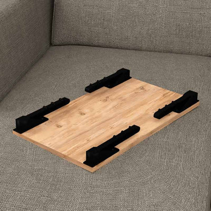 Τραπεζάκι Laptop Sidon από Μελαμίνη Χρώμα Pine Oak 60x35,5x23,5