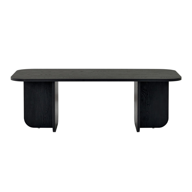 Τραπεζάκι Σαλονιού Becaj Χρώμα Black Wood 120x60x41,4