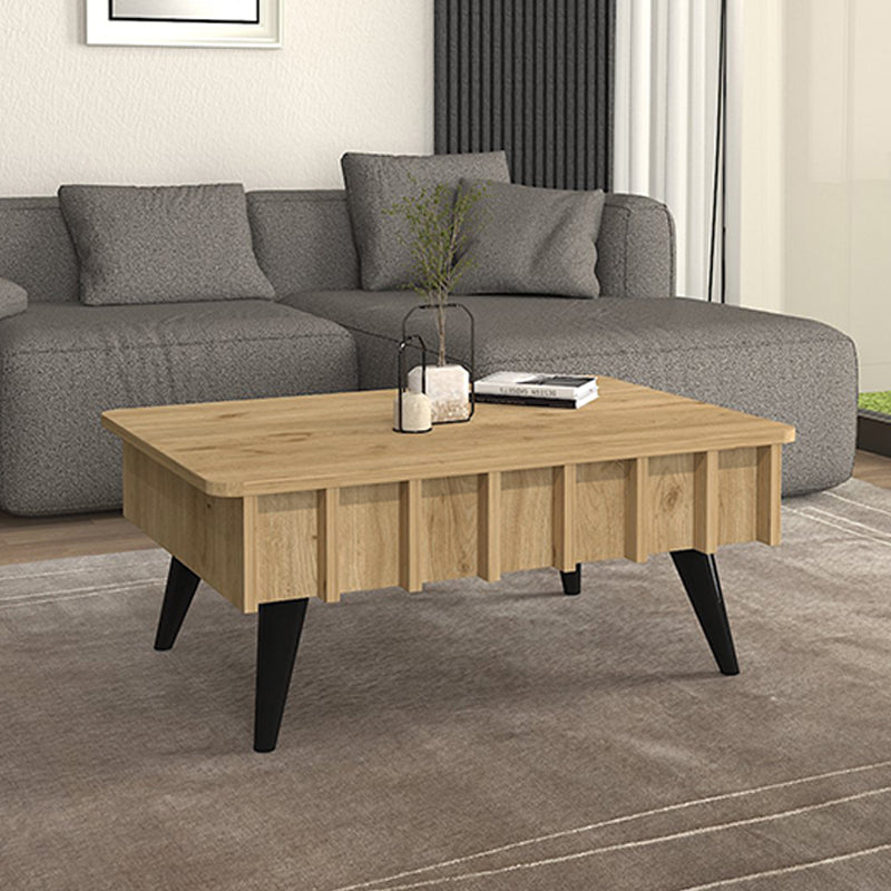 Τραπεζάκι Σαλονιού Gemma Χρώμα Sepet Oak 90x59,6x36,8