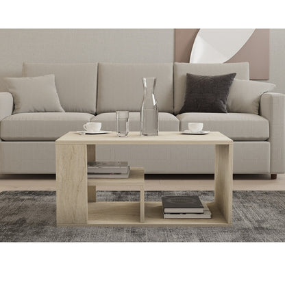 Τραπεζάκι Σαλονιού Rodom Χρώμα Travertine 80x50x40