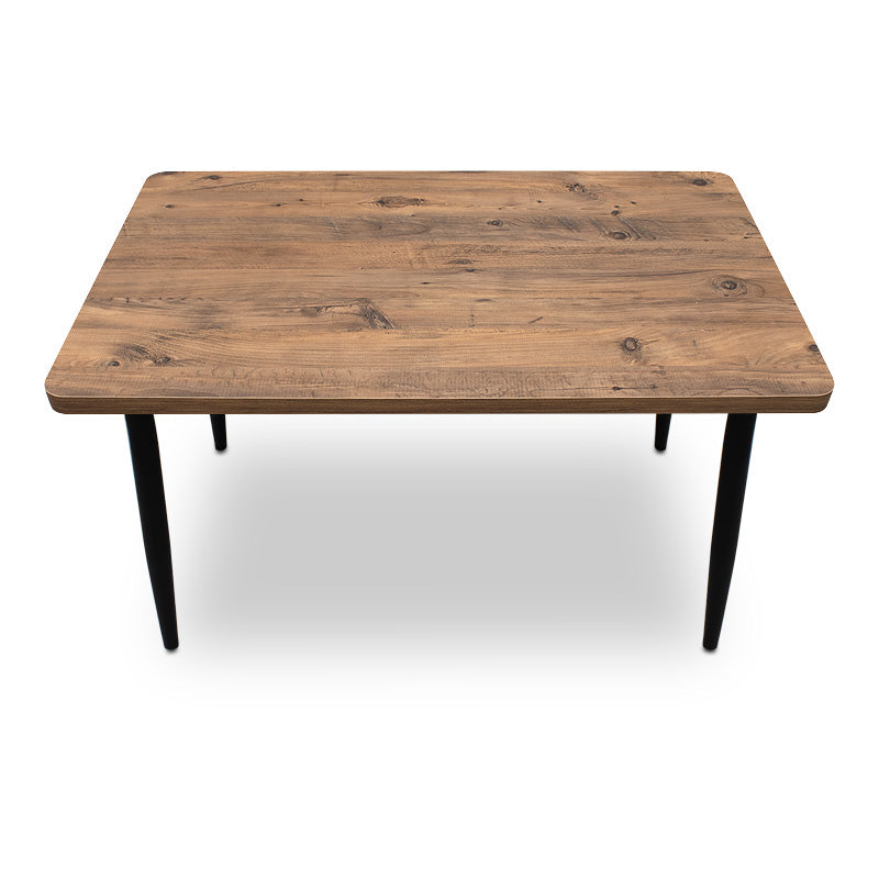 Τραπέζι Levico MDF - Μεταλλικό Χρώμα Ακακίας 120x70x75
