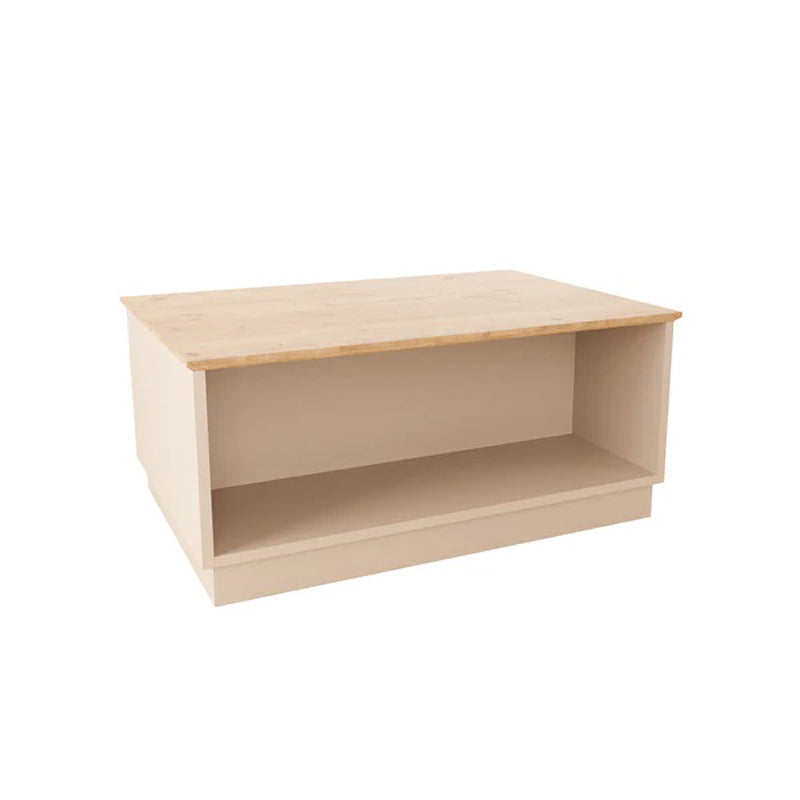 Τραπέζι Monik σε Oak-Ανοιχτό Γκρι Απόχρωση 90x56x40