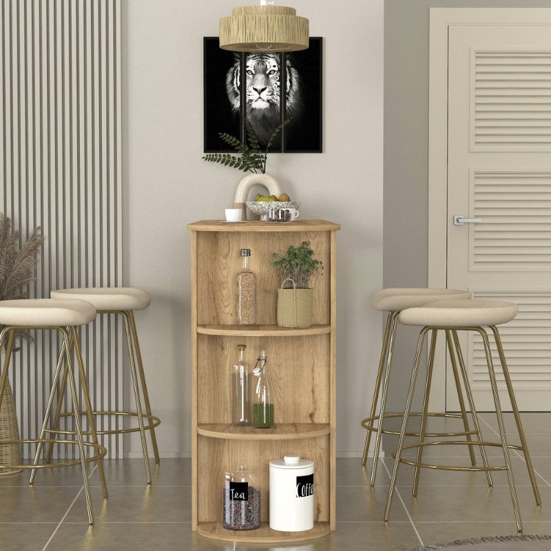 Τραπέζι Μπαρ Vigne Χρώμα Sepet Oak 150x51,6x101,8