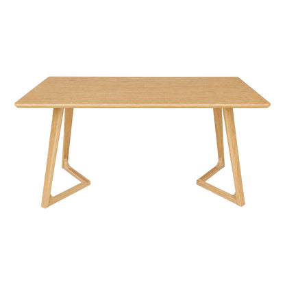 Τραπέζι Pendra MDF Επιφάνεια με Πόδι Ξύλο Μασίφ σε Sonoma Απόχρωση 150x80x75