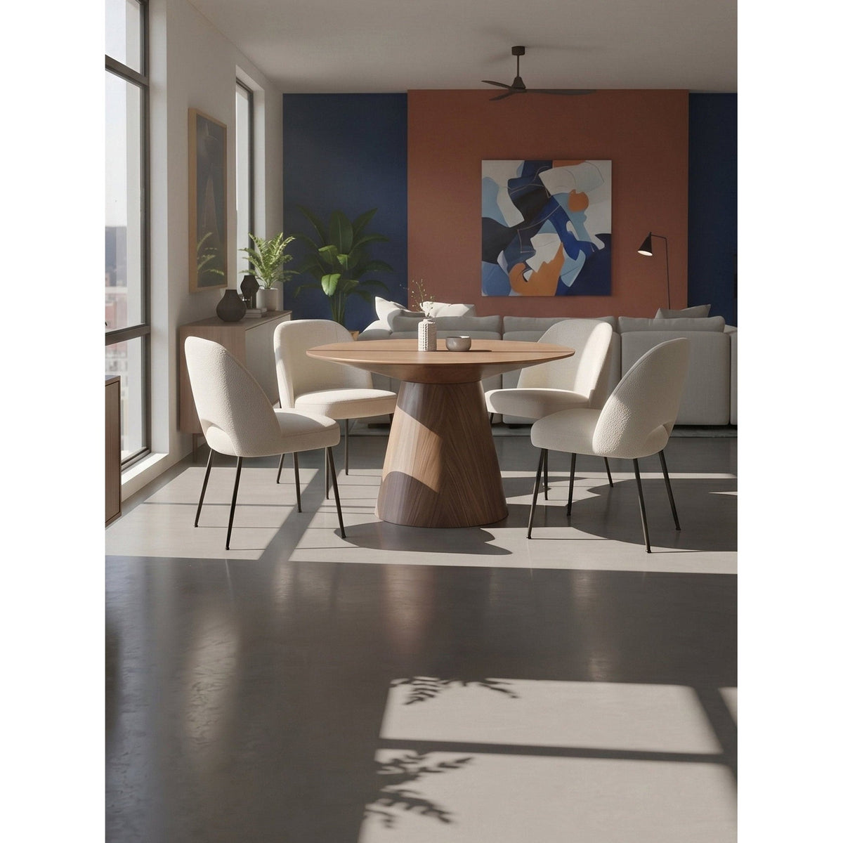 Τραπέζι Revelstoke 120x120x75