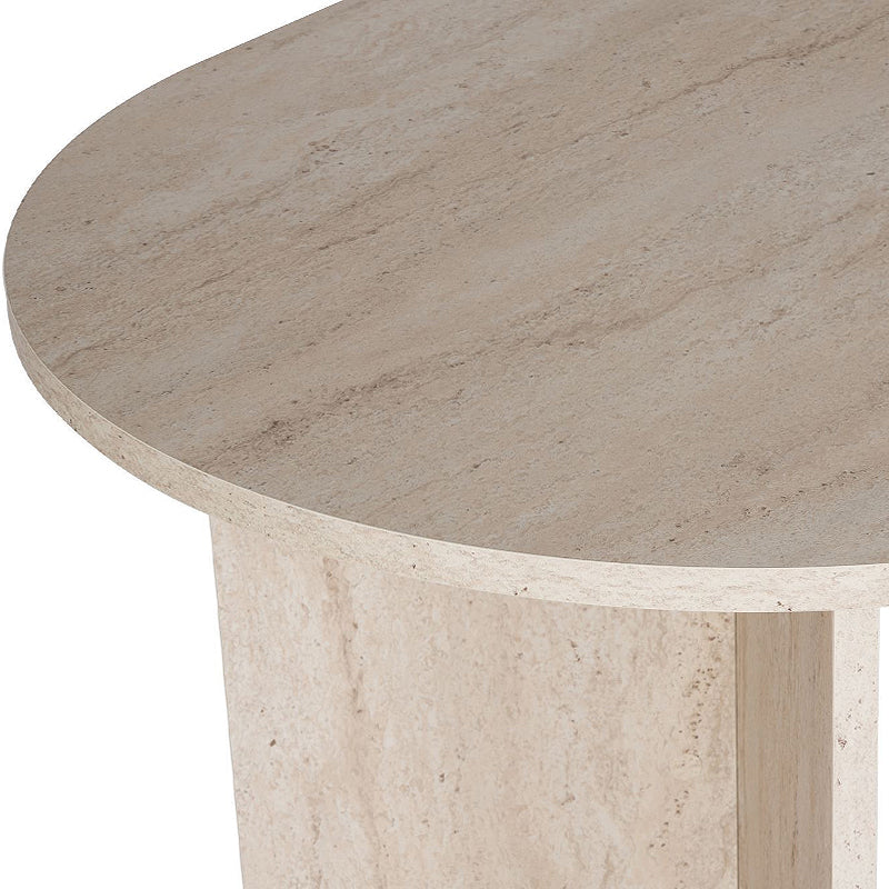 Τραπέζι Sablin Χρώμα Travertine 180x89,5x75