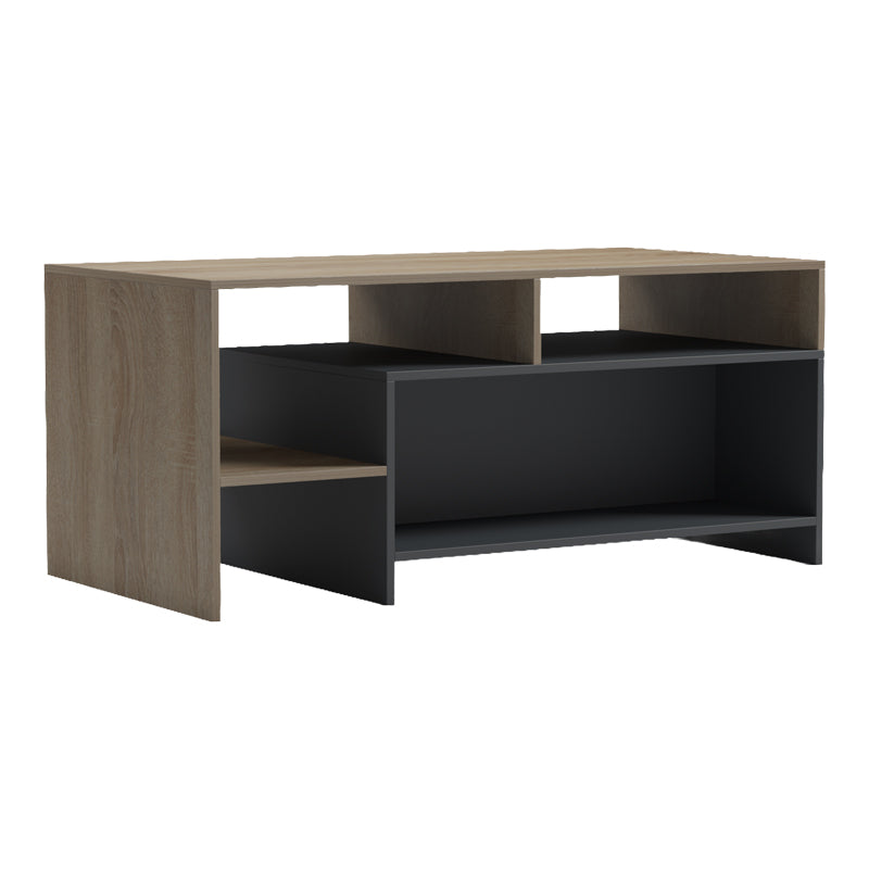 Τραπέζι Σαλονιού Consa Sonoma - Ανθρακί 120x60x52.8
