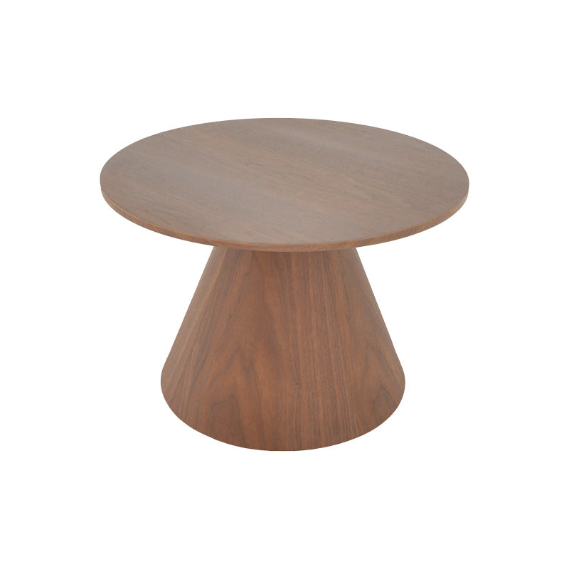 Τραπέζι Σαλονιού Donda MDF σε Καρυδί Απόχρωση Φ60x40