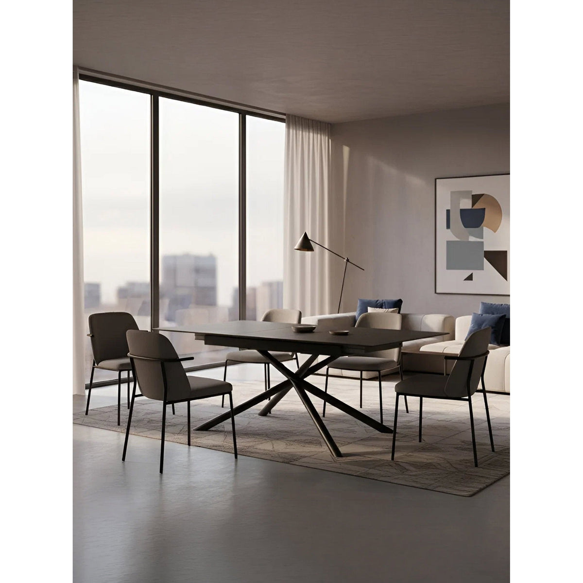Τραπέζι Sullivan Επεκτεινόμενο 160x90x75