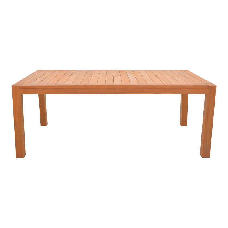 Τραπέζι Vocaly Teak Ξύλο σε Φυσική Απόχρωση 200x100x75
