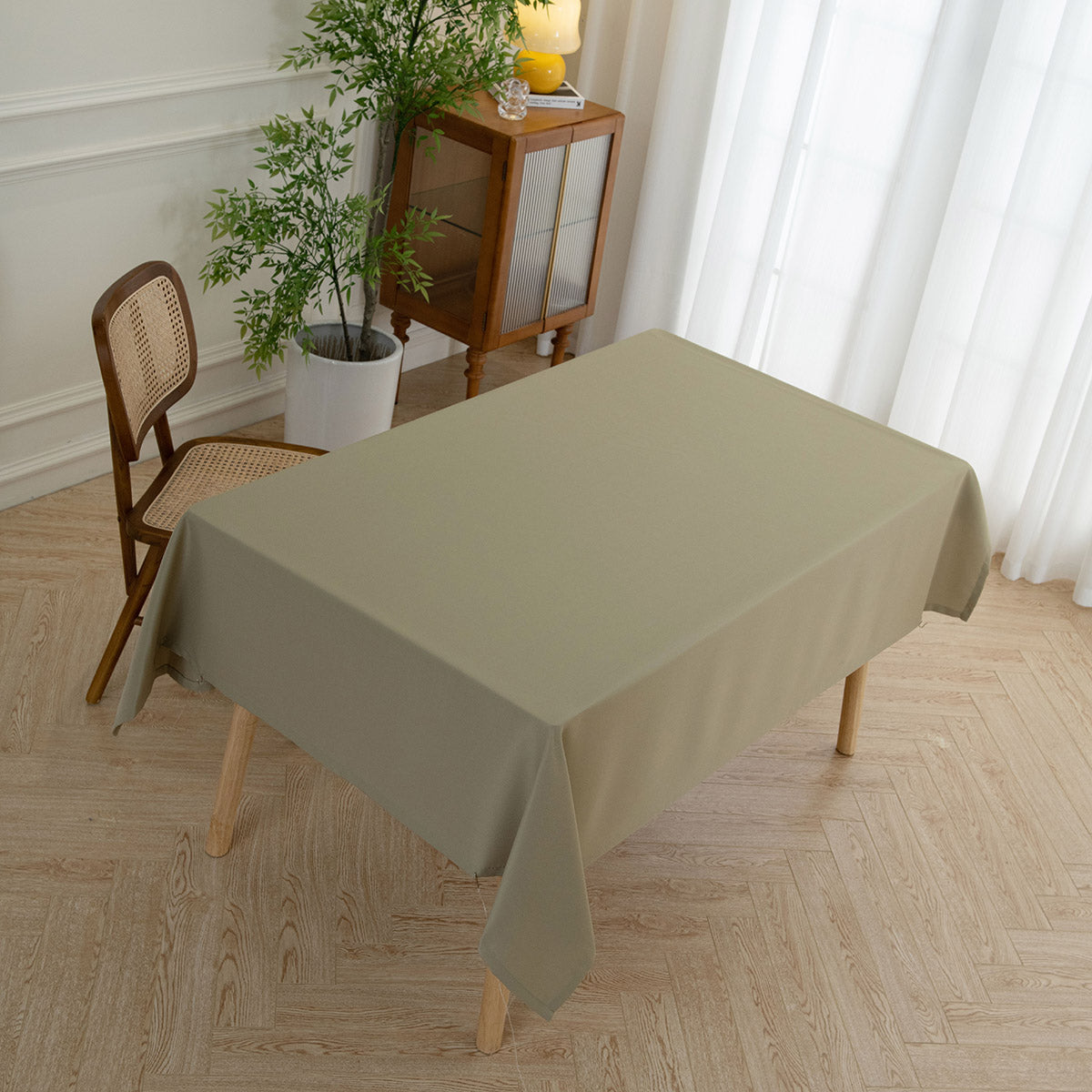 Τραπεζομάντηλο Supreme Art 8488 Λαδί 150x180εκ
