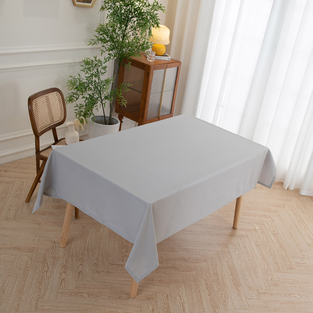 Τραπεζομάντηλο Supreme Art 8493 Γκρι 150x180εκ