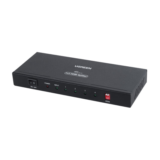 UGREEN-1x4 41019 Ugreen 1x4 All in One 4K HDMI Signal Splitter για LED Video Controllers - Input Signal W3840 x H2160@60Hz - Είσοδος 1 HDMI σε Έξοδο 4 HDMI - AC 220-240V IP20 - Μ17.7 x Π7.5 x Υ2