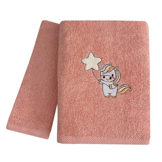 Παιδικές Πετσέτες (Σετ 2 Τεμ) Unicorn Balloon