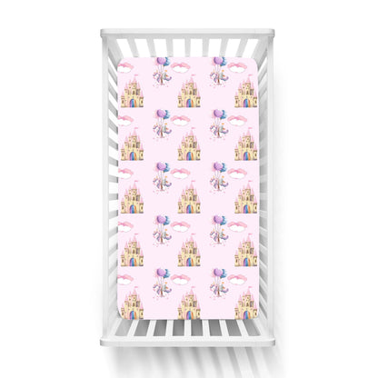 Βρεφικά Σετ Σεντόνι Κούνιας με Λάστιχο Unicorn Fly