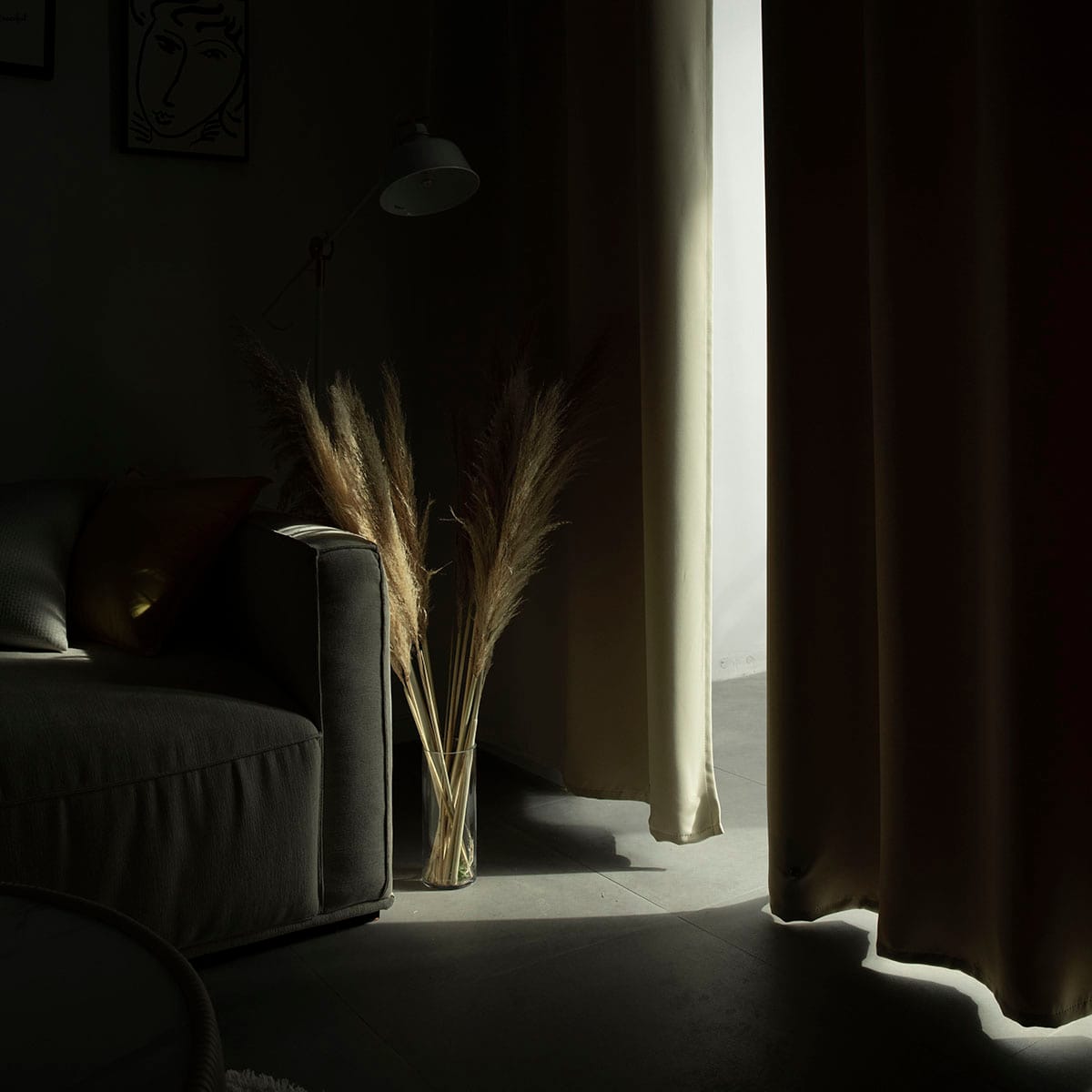 Ύφασμα Κουρτίνας Blackout Σκίασης Ideal Art 8400 Ύφασμα Φ280 Γκρι